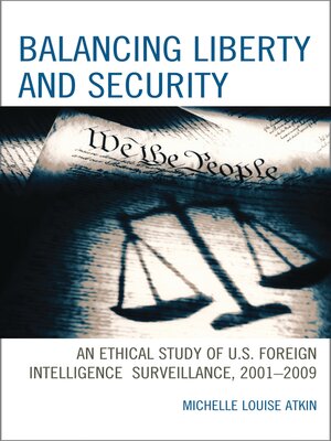 cover image of Balancing Liberty and Security